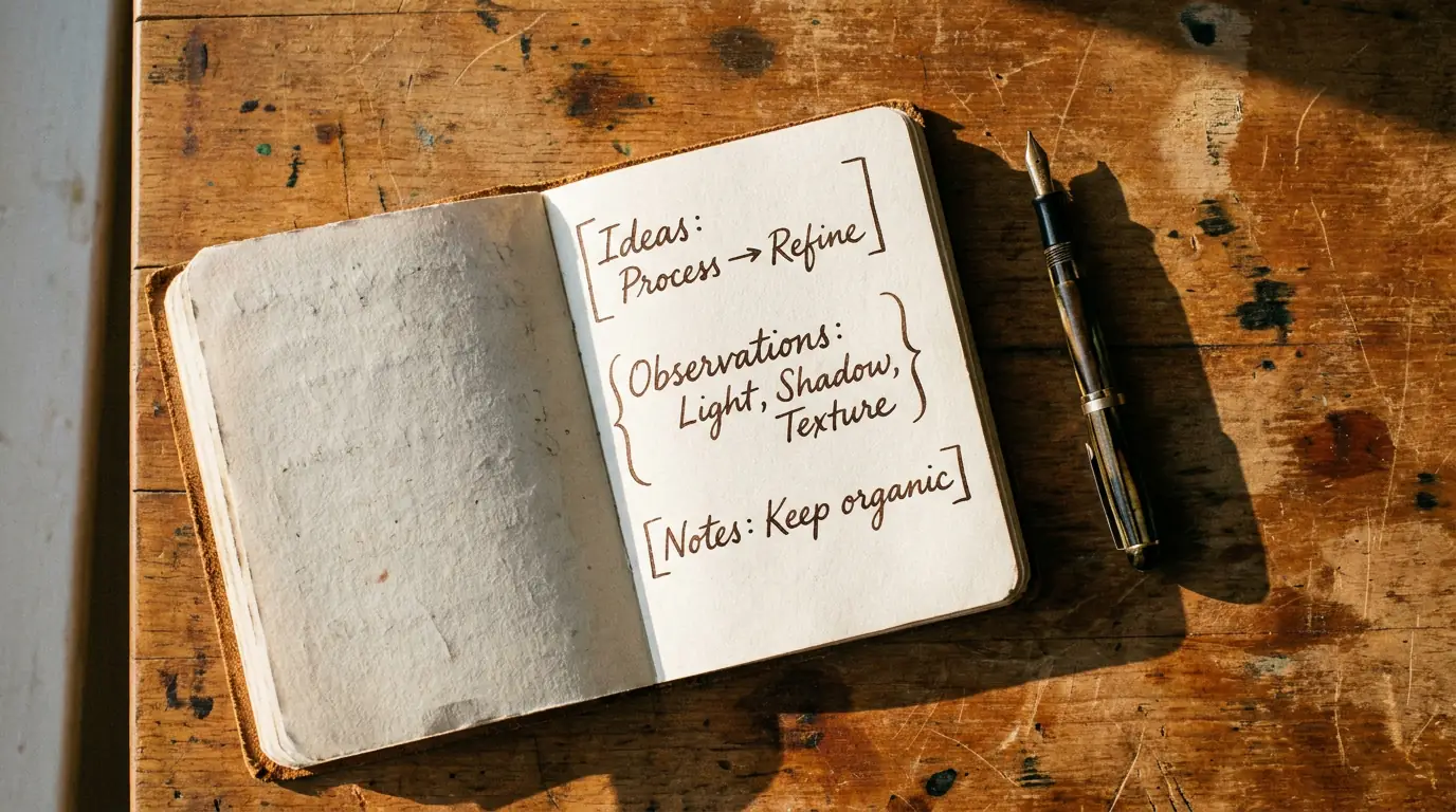 Notesbog med bankroll-planlægning