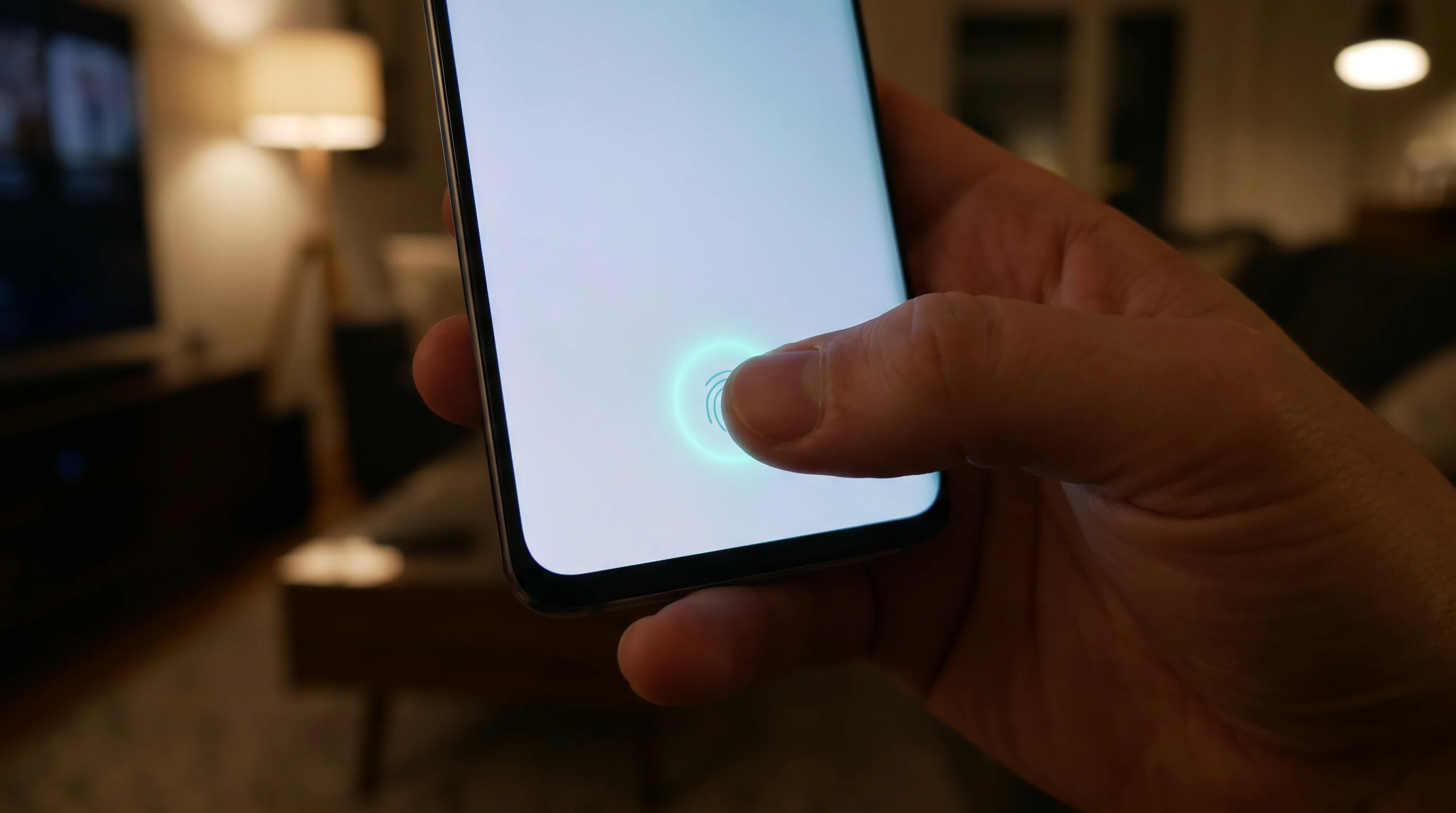 Fingeraftryk-godkendelse i MitID-app