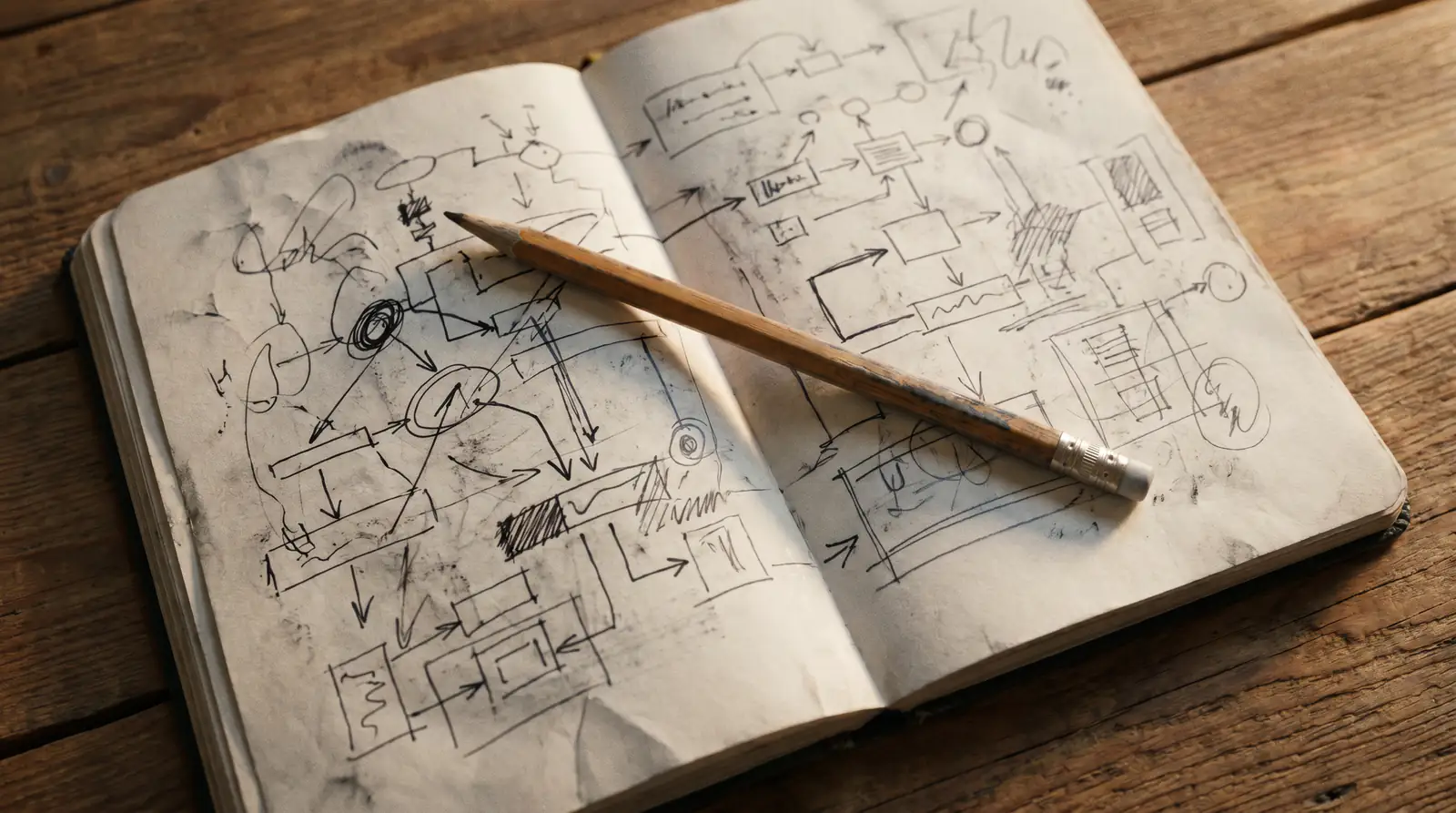 Notesbog med statistik-noter til value betting