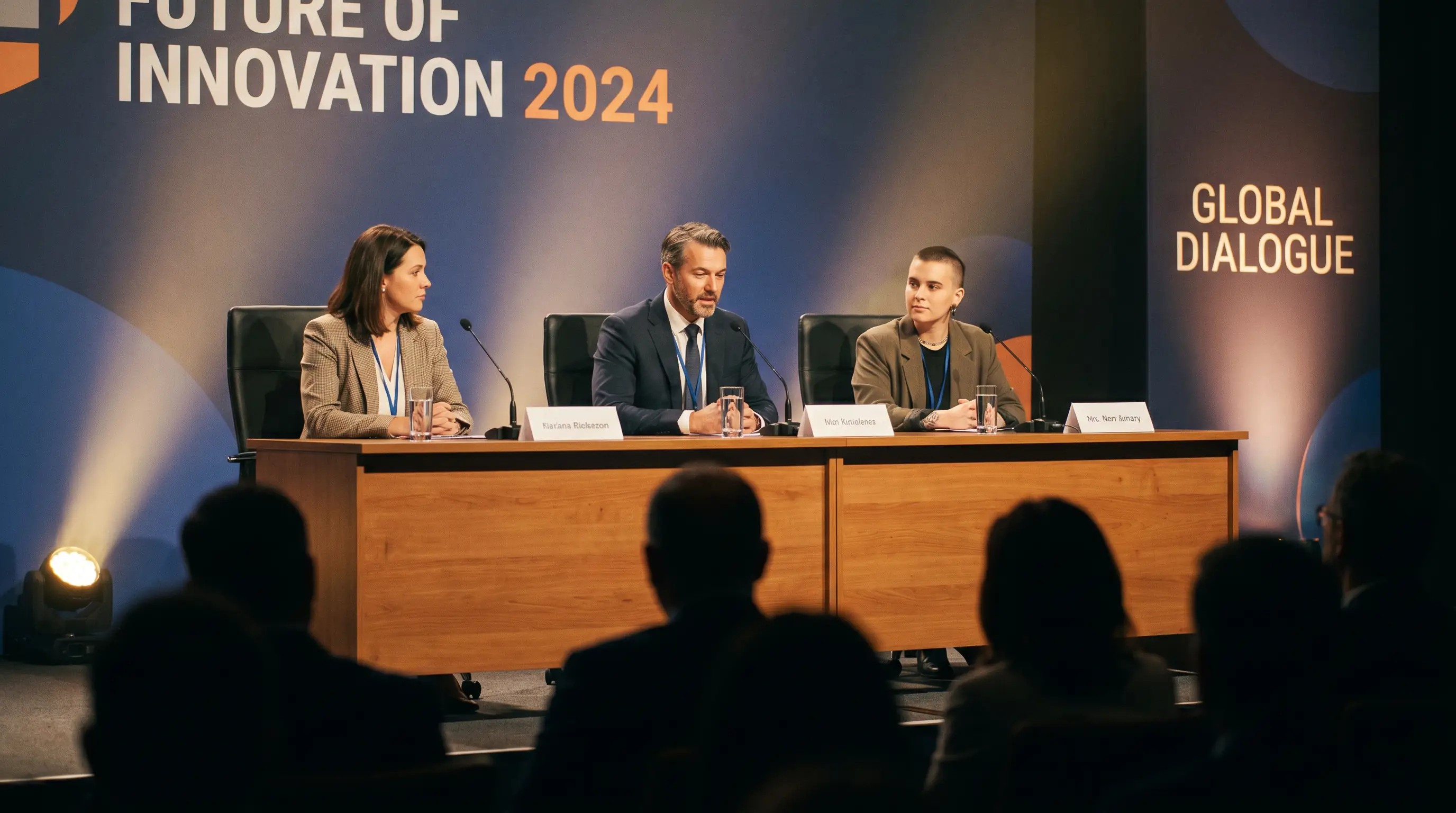 Paneldebat ved offentligt arrangement